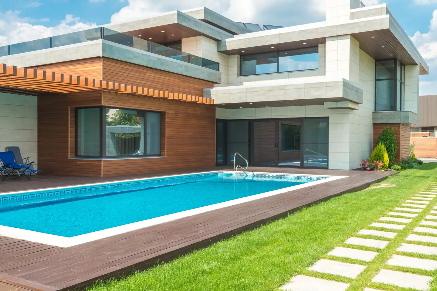 Swimming pool built in Granville, NSW